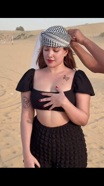 Sri Lankan girl dress with arabi vibe dress in dubai ❤️🔥