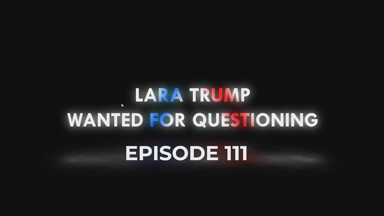 The right View with Lara Trump Wanted For Questioning Ep. 111 - 4/23/25