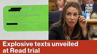 Explosive texts unveiled at Read trial | Reporter Replay