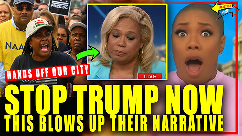 Black Liberals FURIOUS After Trump’s DC Police Takeover — Democrats Bury the Truth About Crime Rates