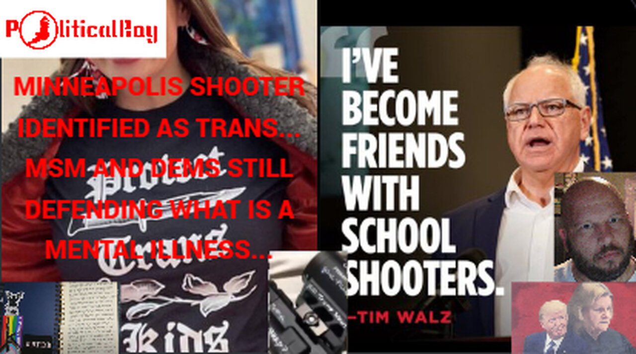 Shooter Identified, Trans person, The main stream media and the left trying their best to hide it...