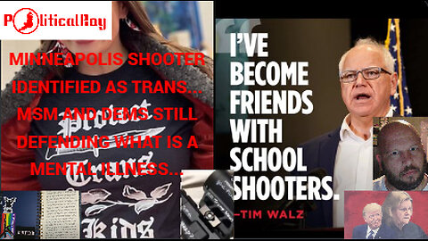 Shooter Identified, Trans person, The main stream media and the left trying their best to hide it...