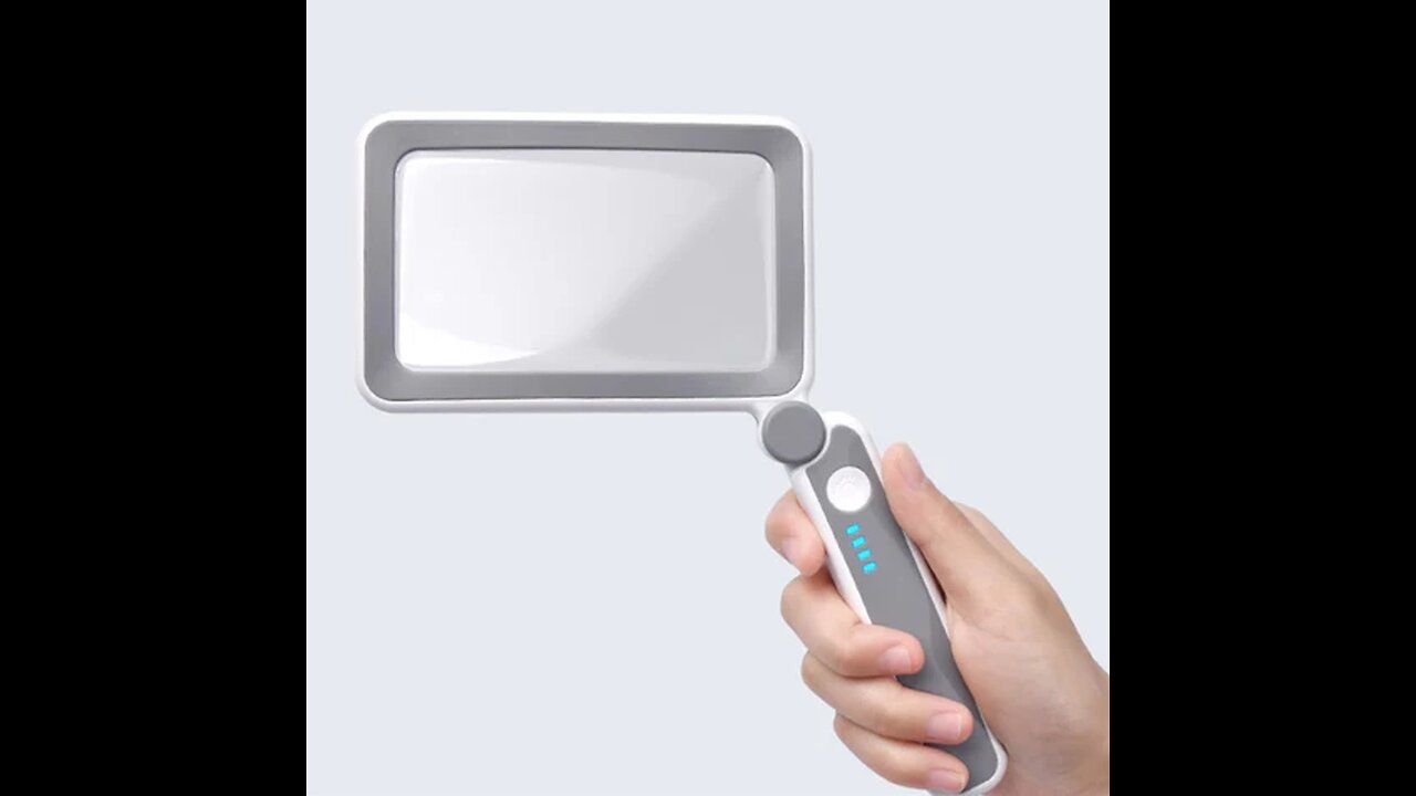 Portable Foldable Handheld Square Magnifying Glass