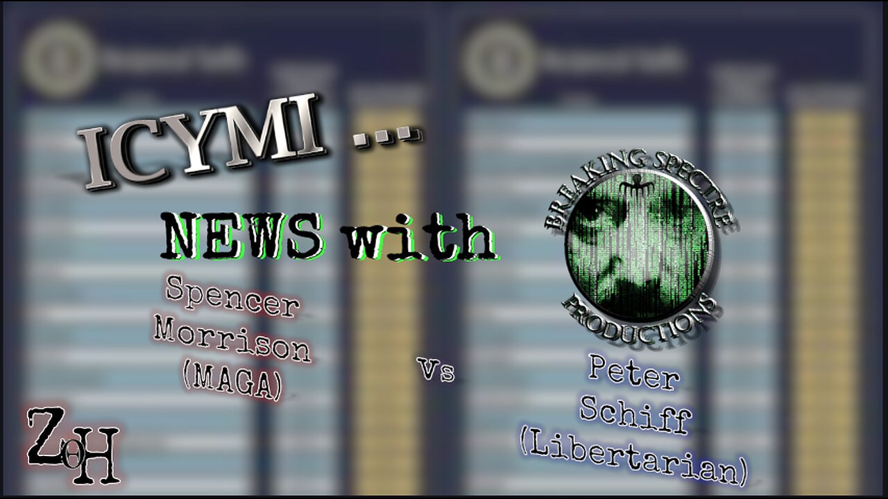 ICYMI News & ZH: Tariff Debate - 8-Apr-2025 #SpencerMorrison #PeterSchiff #MAGA #Libertarian