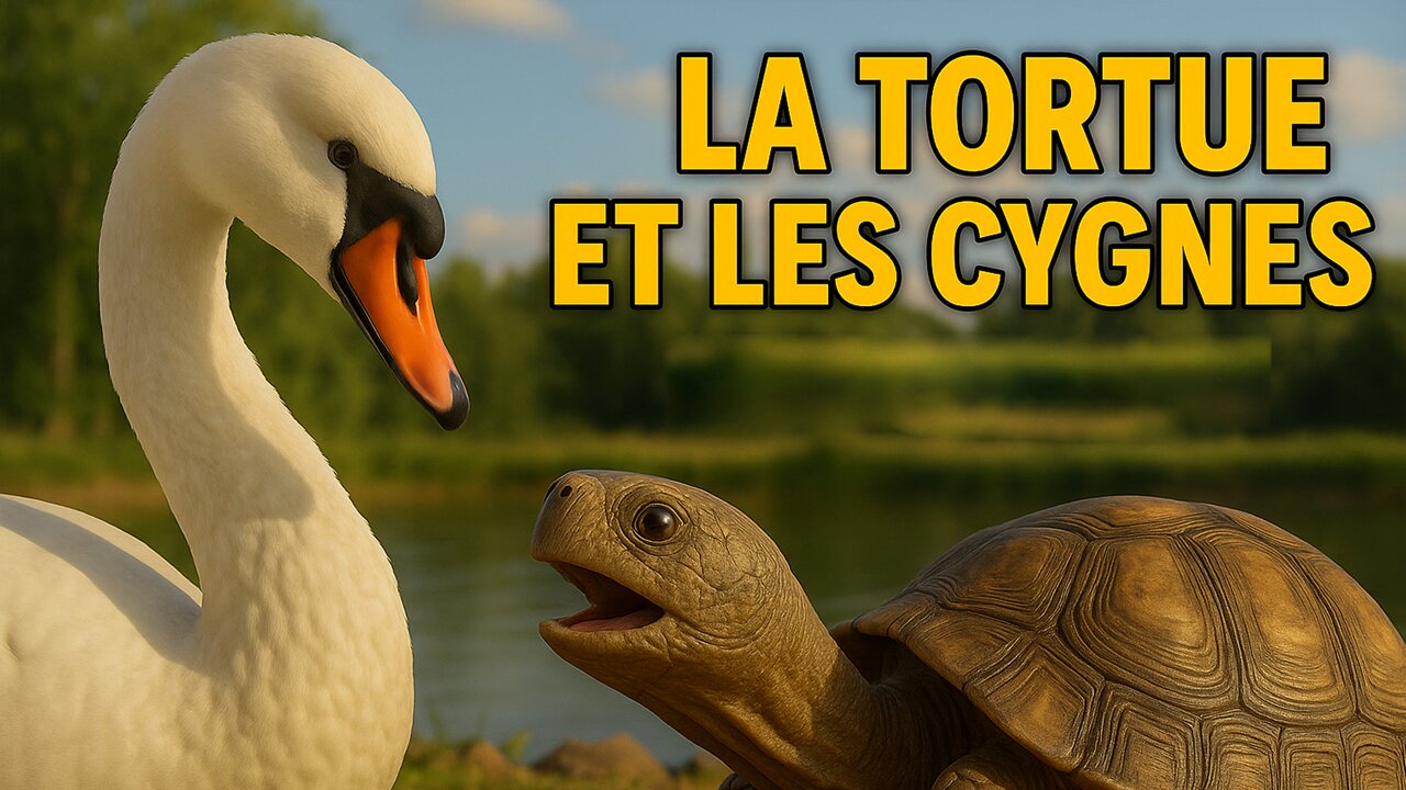 La Tortue et les Cygnes | Fable Classique | Conte Moral Animé
