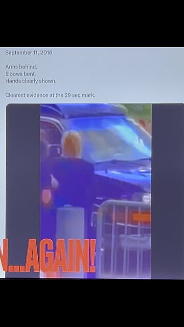 Hillary Clinton handcuffed and tossed in a van