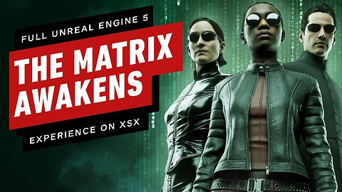 The Matrix Awakens Unreal Engine 5 Full Demo on Xbox Series X