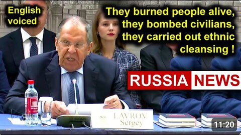 They burned people alive, they bombed civilians, they carried out ethnic cleansing!
