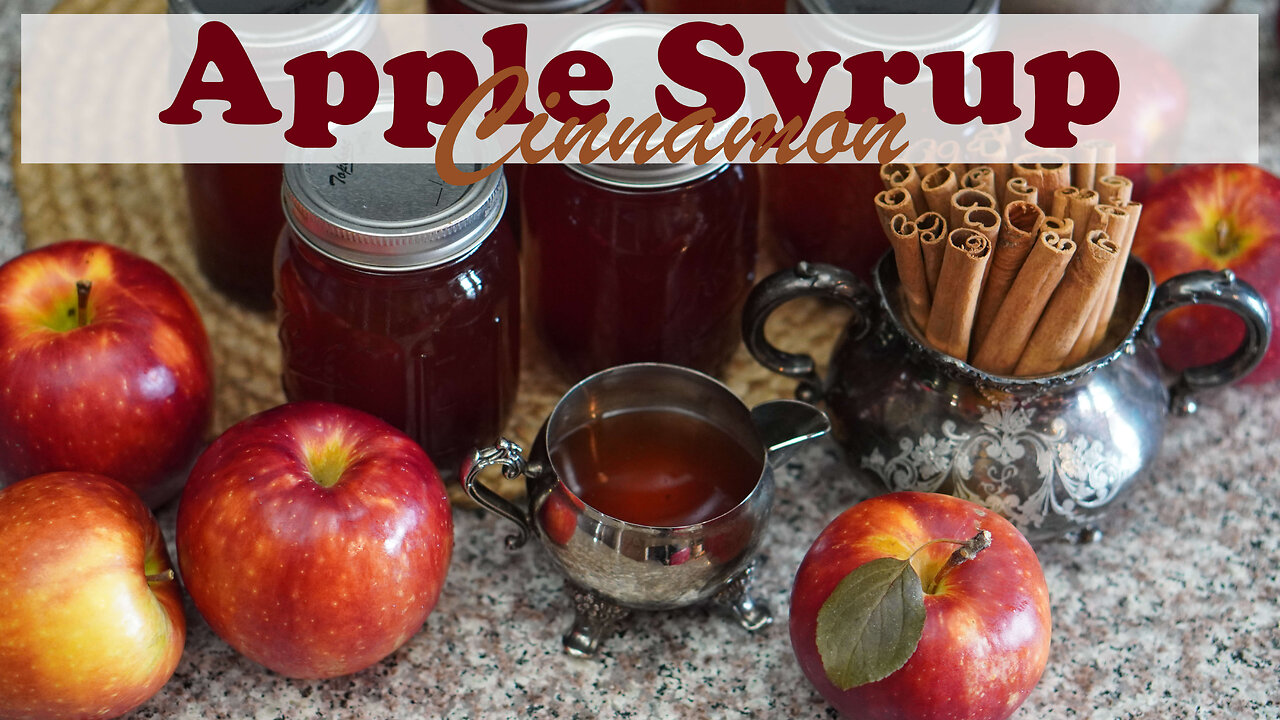 Apple Cinnamon Syrup Canning Recipe