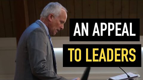 Pastor Ron Kelly - An Appeal to Leaders: The Future of the Church is at Stake