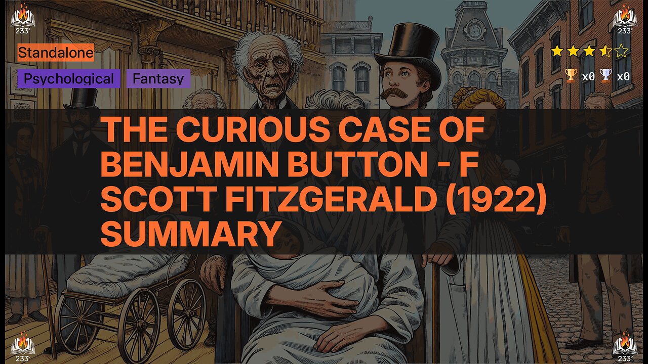 The Curious Case of Benjamin Button - F Scott Fitzgerald (1922) Summary