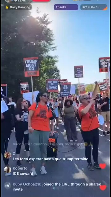 Protesters gather in Washington, D.C., to demand an end to increased federal