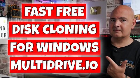 FAST FREE Disk Copying & Cloning With Pause & Resume Feature MultiDrive Drive Clone Tool