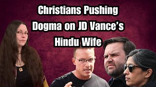JD Vance, Benny Johnson and the Christian Push to Erase Non Christian Faith: Pagan Pushback