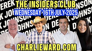 DEREK JOHNSON ON THE INSIDERS CLUB WITH CHARLIE WARD & PAUL BROOKER