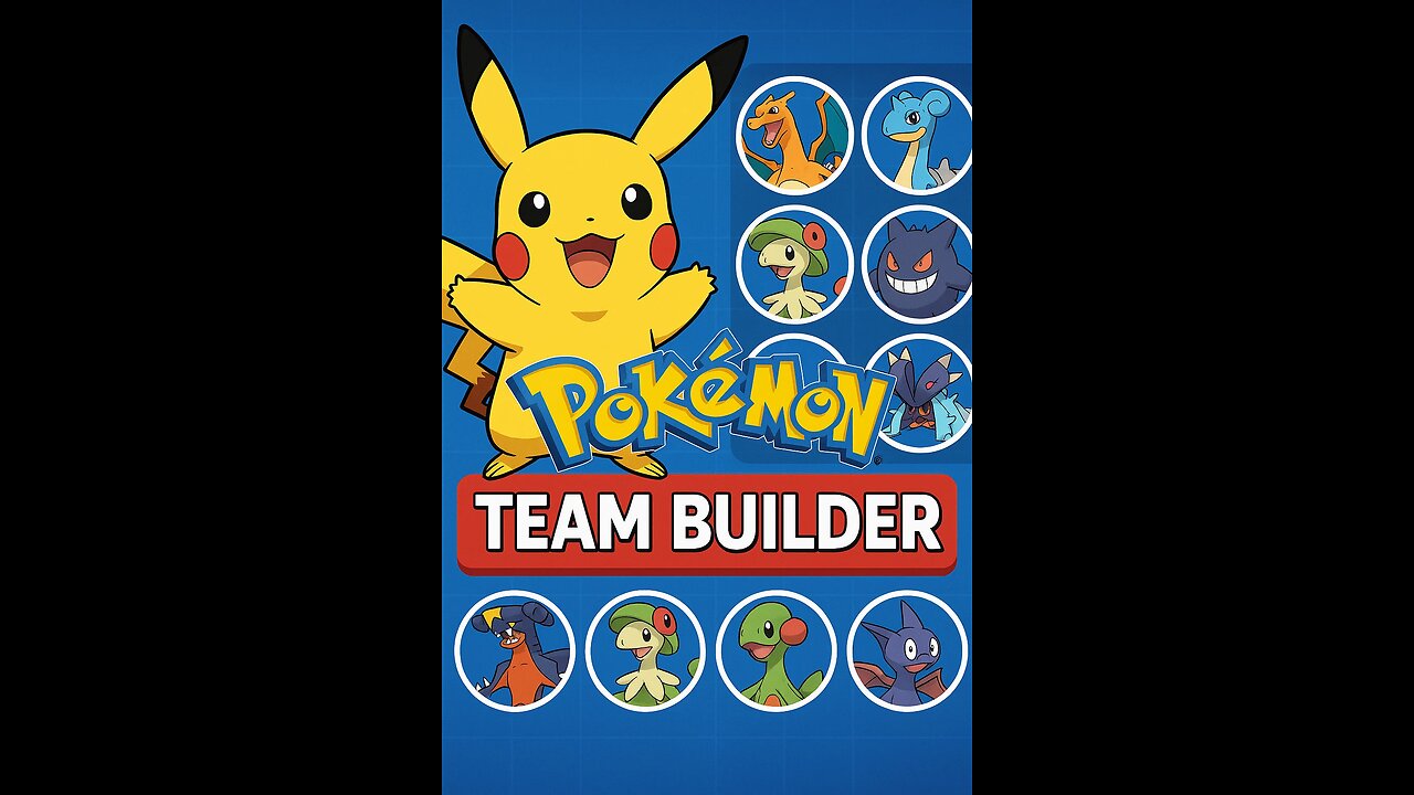 Smart Pokémon Team Builder for Every Trainer