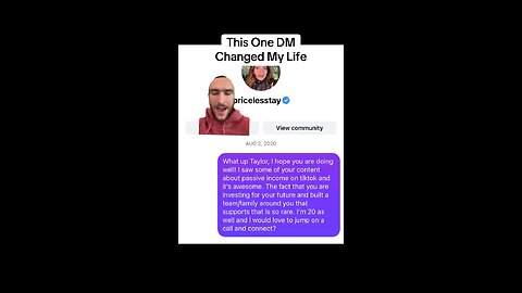 This one DM changed my entire perspective on business and networking! 🤯
