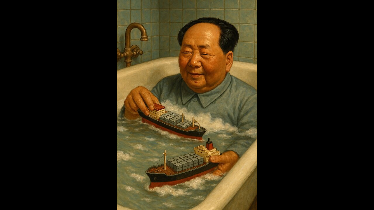SIDESHOW IN THE TRADE WAR. CHINA GETS SET TO CORNER THE GREEN SHIP MARKET