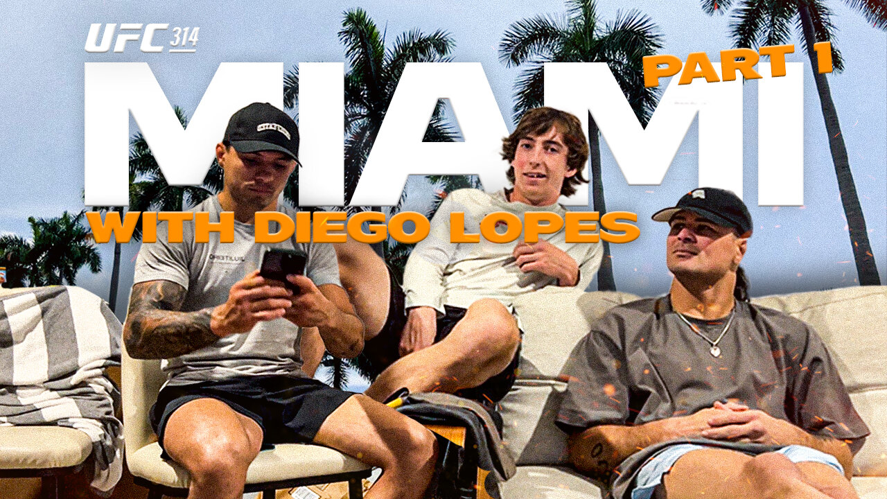 Exclusive Behind the Scenes Vlog with Diego Lopes Ahead of UFC 314 | Part 1 |