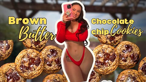 Brown Butter Chocolate Chip Cookies Woodfired in Micro bikini try on haul!