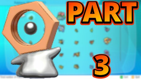 Evolving Pokemon in Let's go to get Shiny MELTAN!!!!