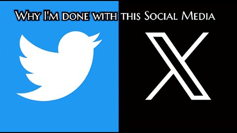 My Reason for stop doing Twitter now aka X and will be more focus on Bluesky going forward.