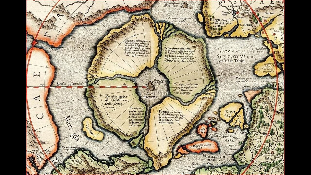 Found 10+ N Pole Maps That COMFIRM This...