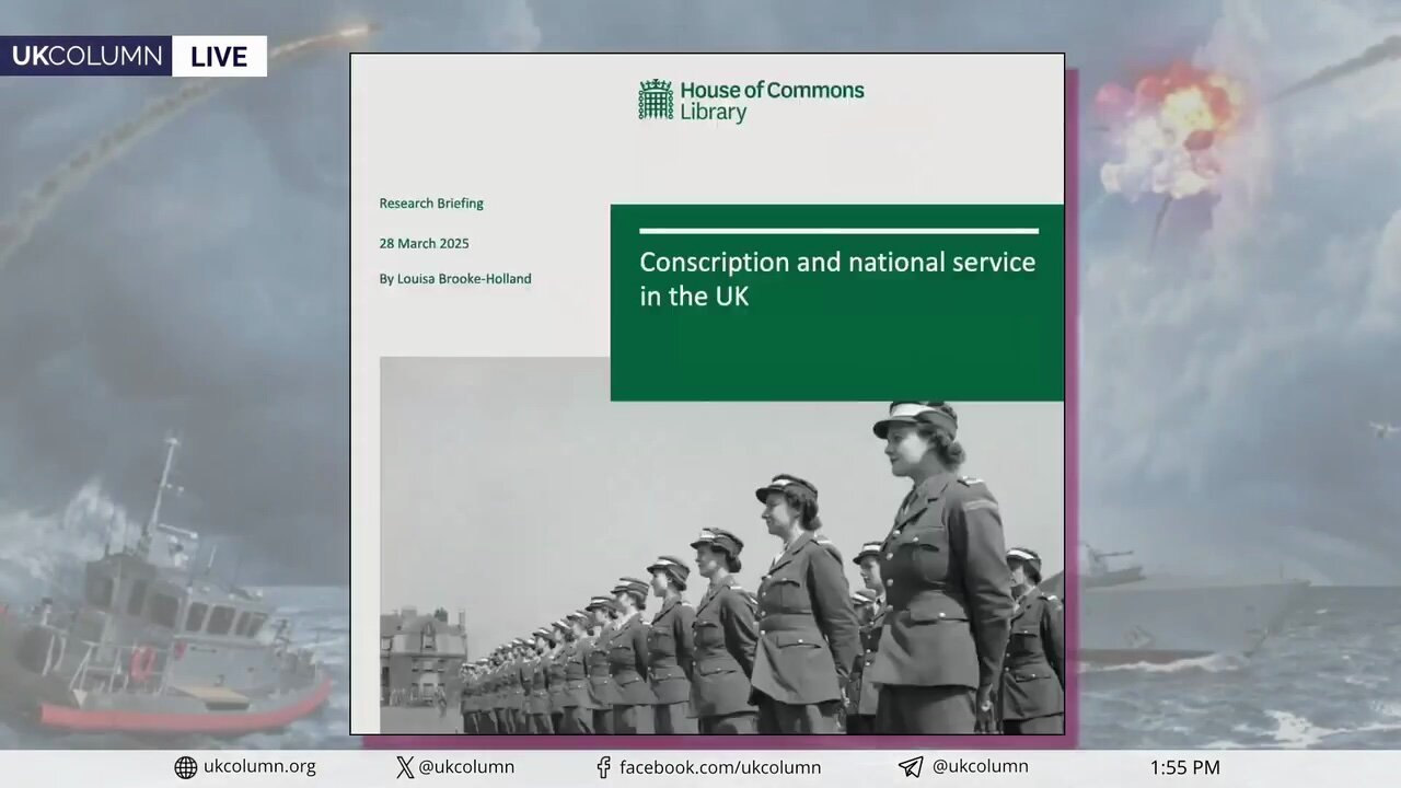 Conscription Threatening Britons — But Who’s Really in Charge, the EU? | UK Column News