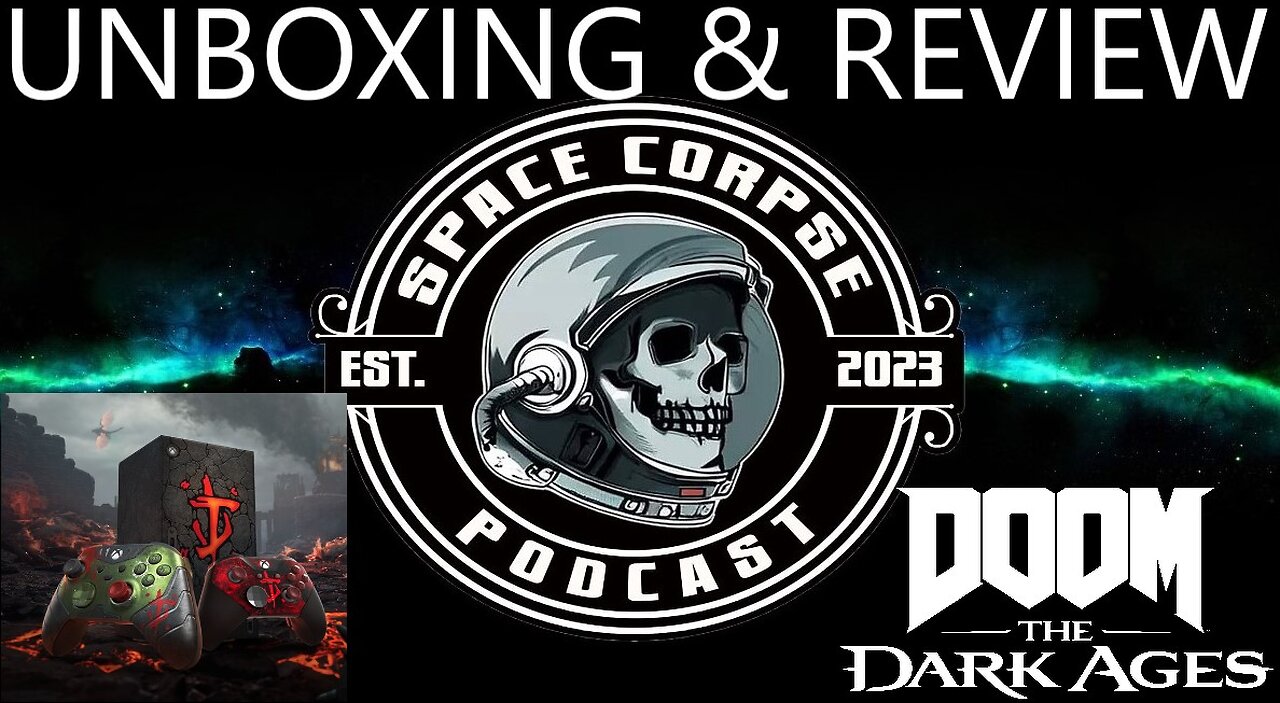 DOOM: The Dark Ages - Microsoft Controller & Console Wrap - REVIEW | Space Corpse Podcast