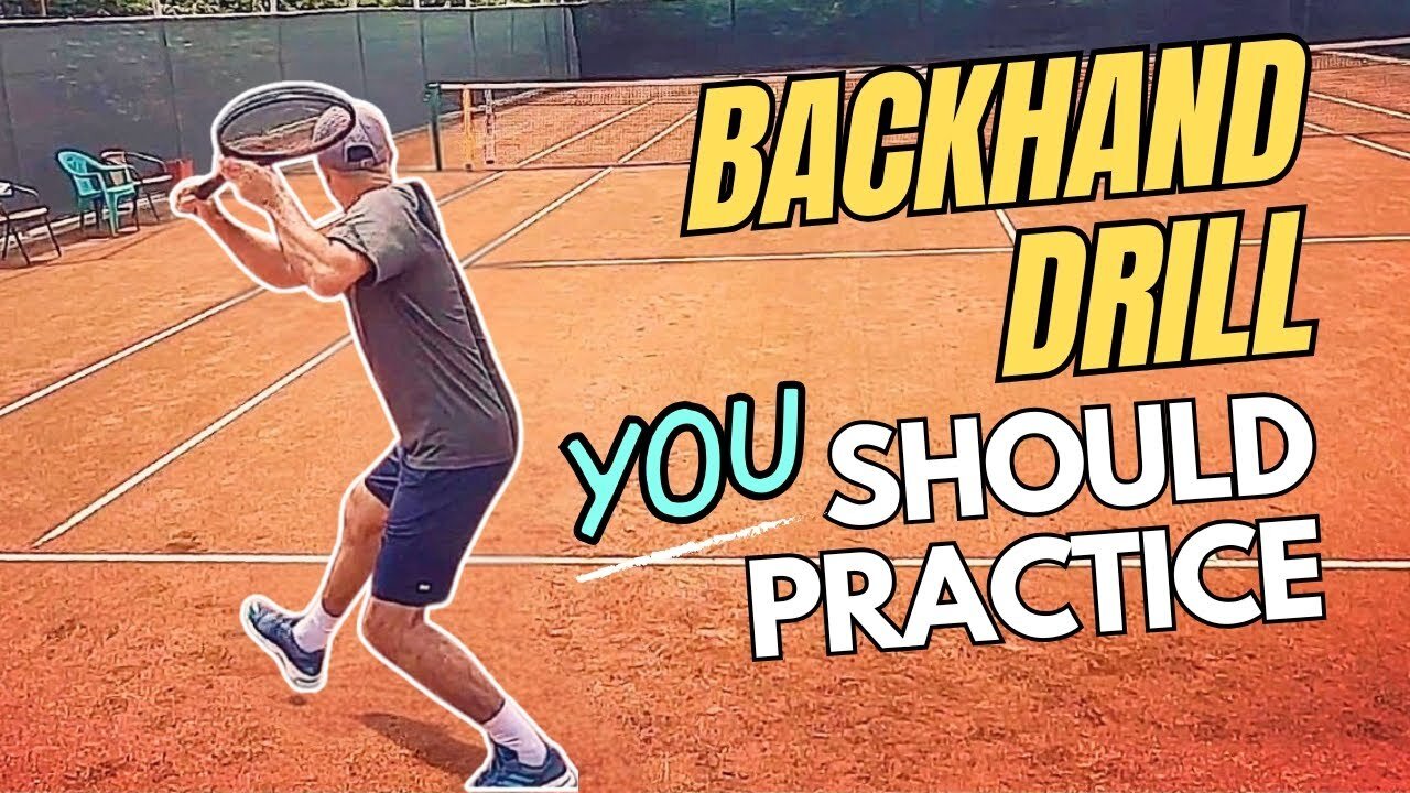 Ultimate 3 Backhand Drill: Topspin, Slice & Drop Shot Tennis Practice