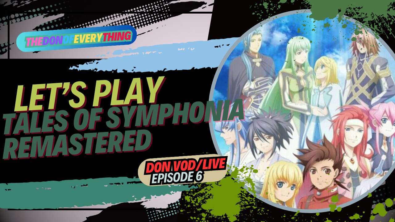 Let's Play Tales of Symphonia Remastered - Part 6 | LIVE!