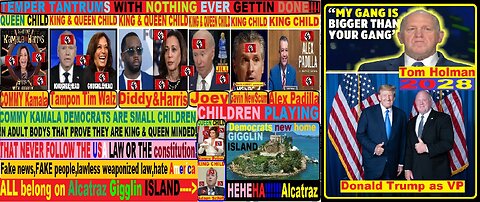 Tom Holman 2028! with THE Donald as his VP! MUST undo the COMMY Kamala Harris invasion of America