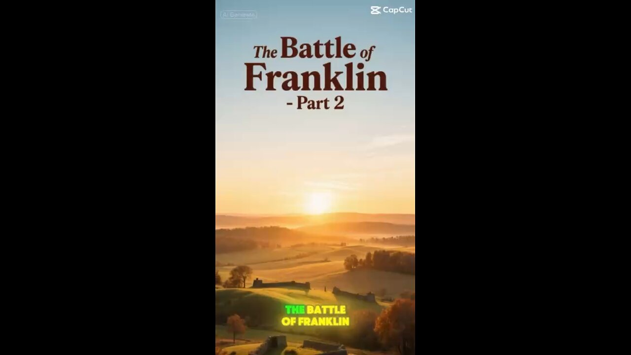 The Battle of Franklin Part 2
