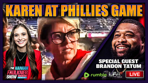 KAREN AT PHILLIES GAME | LIVE WITH HANNAH FAULKNER 9.8.25 7PM