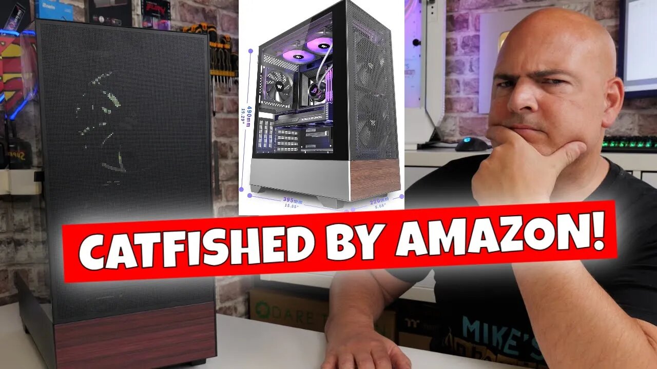 Catfished By Amazon Cheap PC Case PCZZOI H3 ATX Unboxing & Review