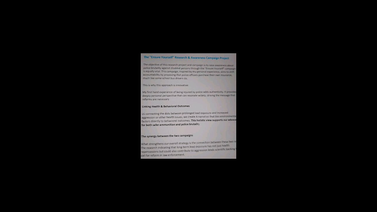 Research & Awareness Campaign Projects by the ESCP Foundation
