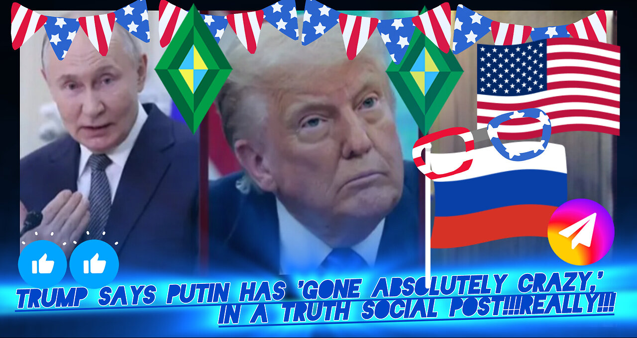 TŔÚMP $ß$ PŮTÏN̈ HÃ$ "ĢÕÑË ÃƁŚÒŁÚȚÈŁŸ CŔÀŹỲ"!!!SUBSCRIBE & LIKE PLEASE🇺🇲🕺🇷🇺👌👌🤑🤑