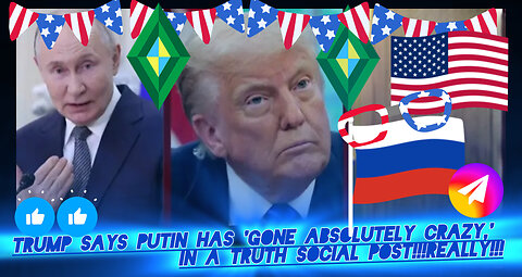 TŔÚMP $ÃŸ$ PŮTÏN̈ HÃ$ "ĢÕÑË ÃƁŚÒŁÚȚÈŁŸ CŔÀŹỲ"!!!SUBSCRIBE & LIKE PLEASE🇺🇲🕺🇷🇺👌👌🤑🤑