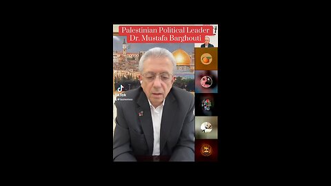 Palestinian Political Leader Dr. Mustafa Barghouti
