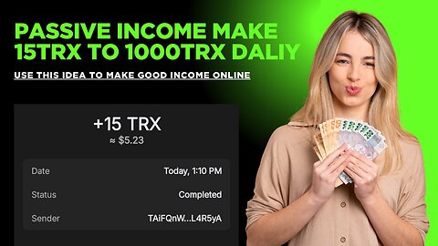 How To Make 15TRX To 1000TRX Daliy