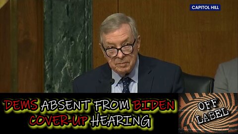 Democrats ABSENT From Senate Hearing On Biden's Mental Acuity