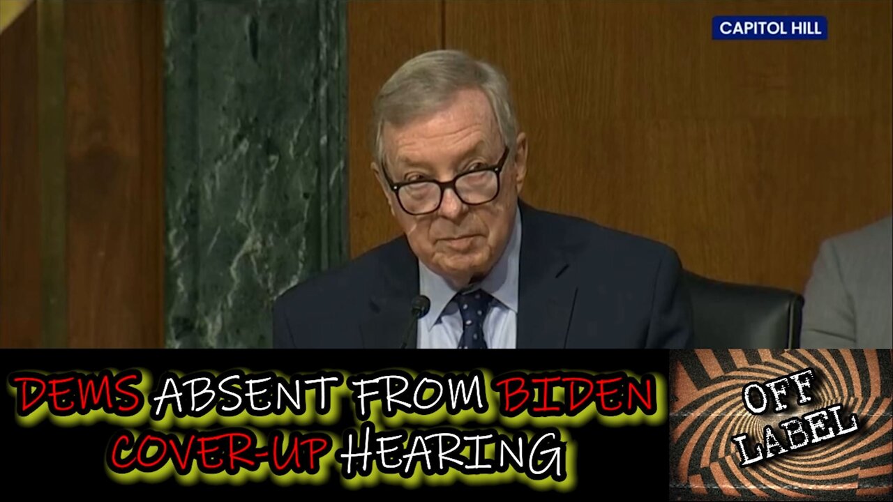 Democrats ABSENT From Senate Hearing On Biden's Mental Acuity
