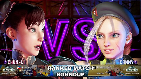 Kuya Kalbo SF6 Ranked Match Roundup. Chun Li Master Rank [Hori Fight Stick]