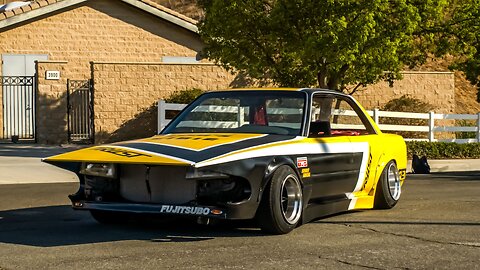 Kaido Racer Toyota Cressida on MONSTER Wheels | Old School Style Goes Hard 🔥