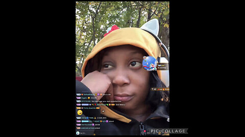 DROSKI CHASES 21 BAD BIH AROUND APT COMPLEX & MORE! BIGO LIVE