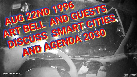 ART BELL 1996 DISCUSSES SMART CITIES