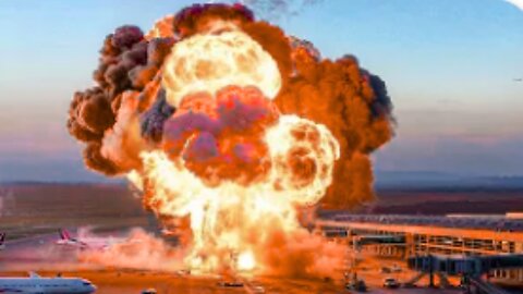 Israel F-15 First Strike - Houthi Airport Wiped Off the Map
