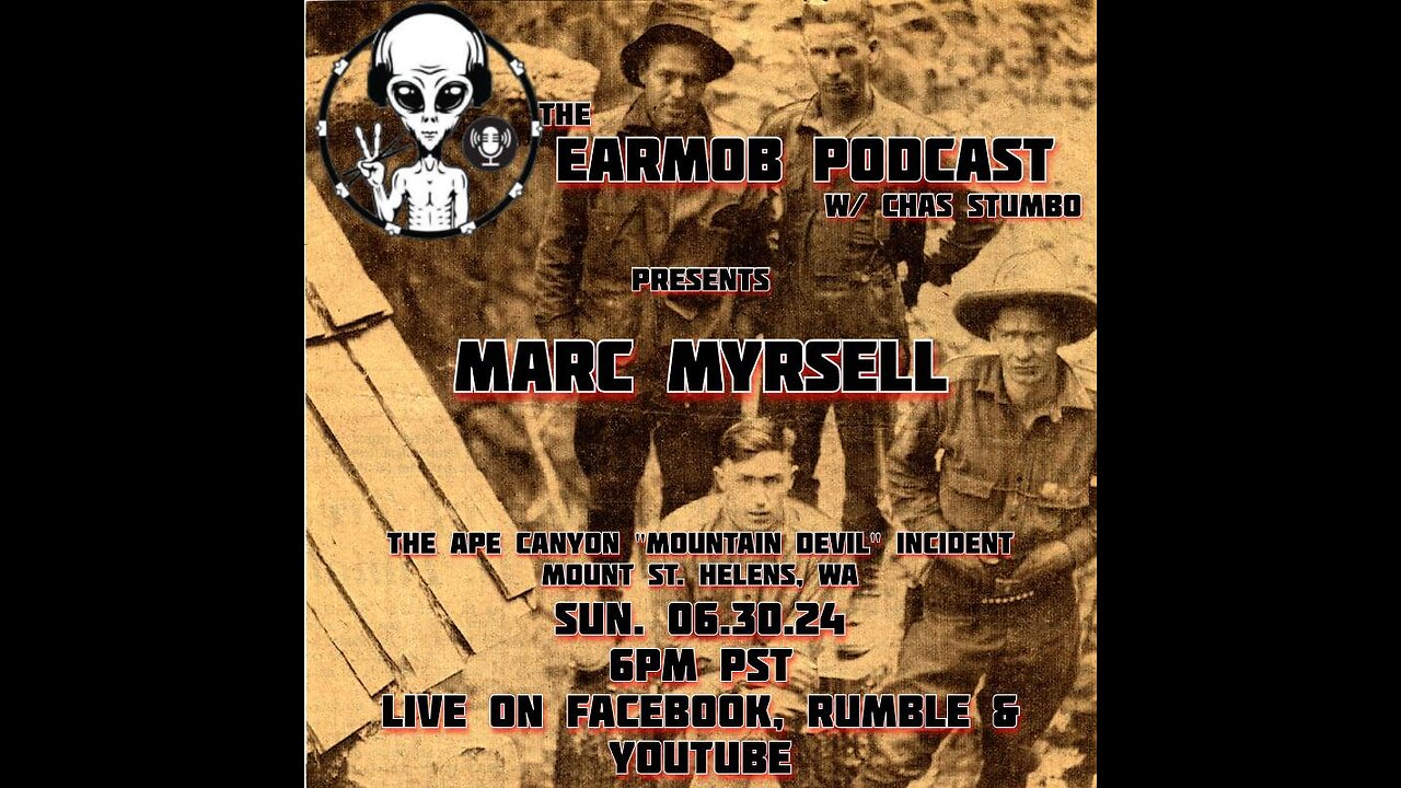 EarMob Classic Clip: Marc Myrsell’s Wild Encounter: Face-to-Face with Bigfoot