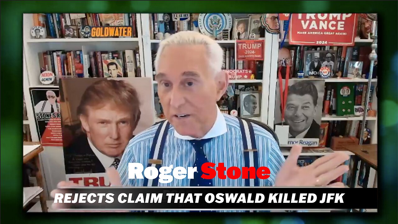 Roger Stone Predicts JFK Files Release Will Prove Inconclusive; Rejects Claim That Oswald Killed JFK