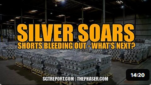 SILVER SOARS! BANKERS SHORTS BLEEDING OUT - WHATS NEXT